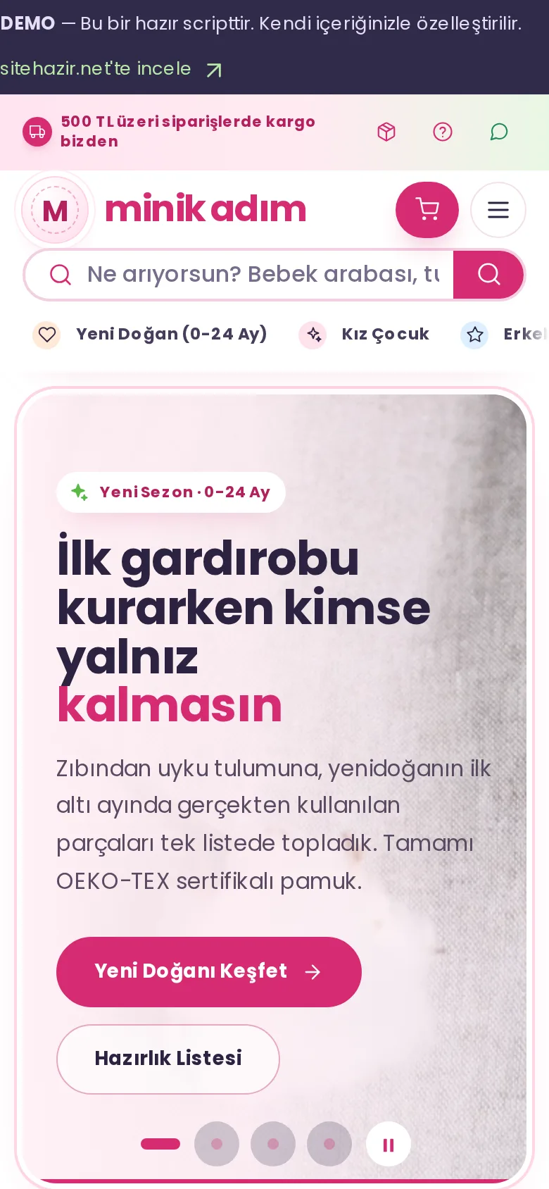 Mobil görünüm