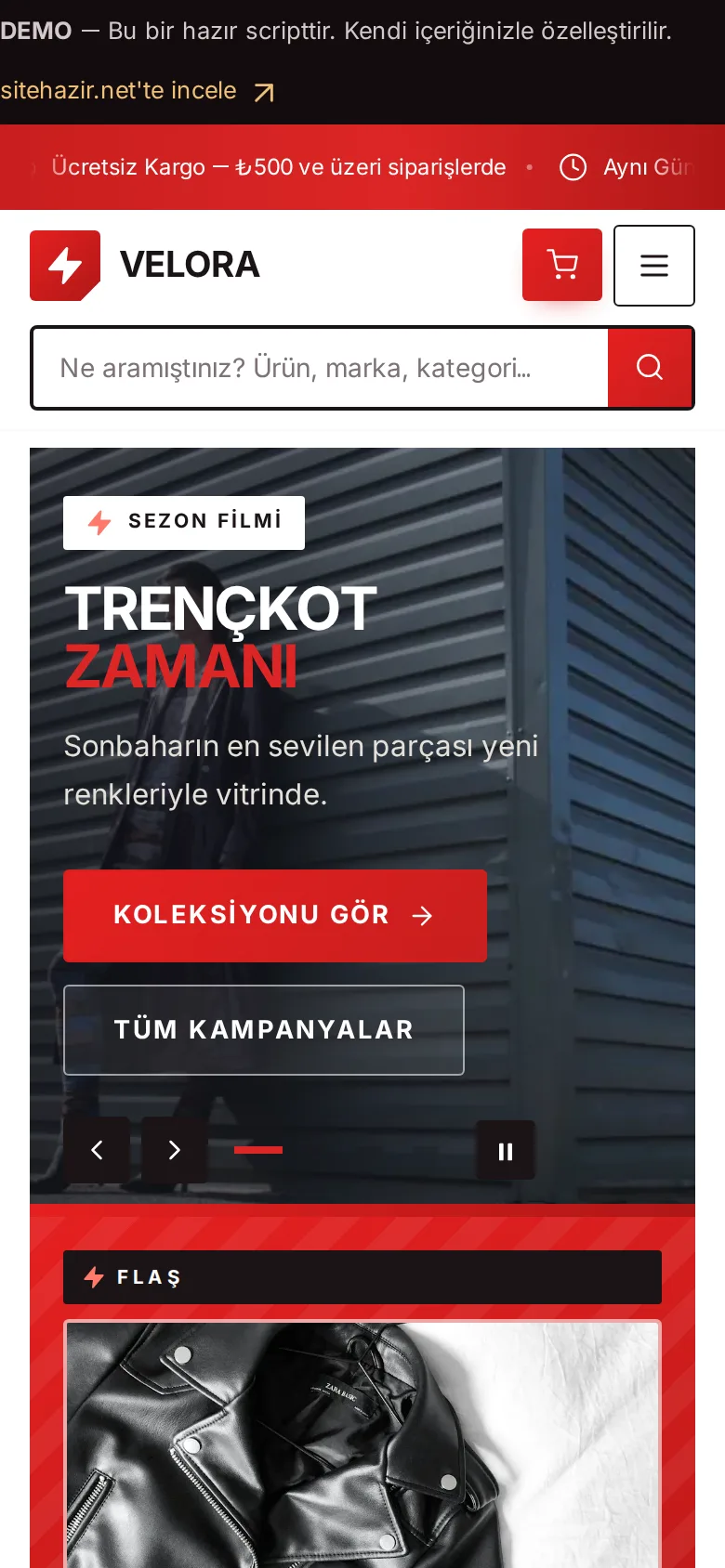 Mobil görünüm