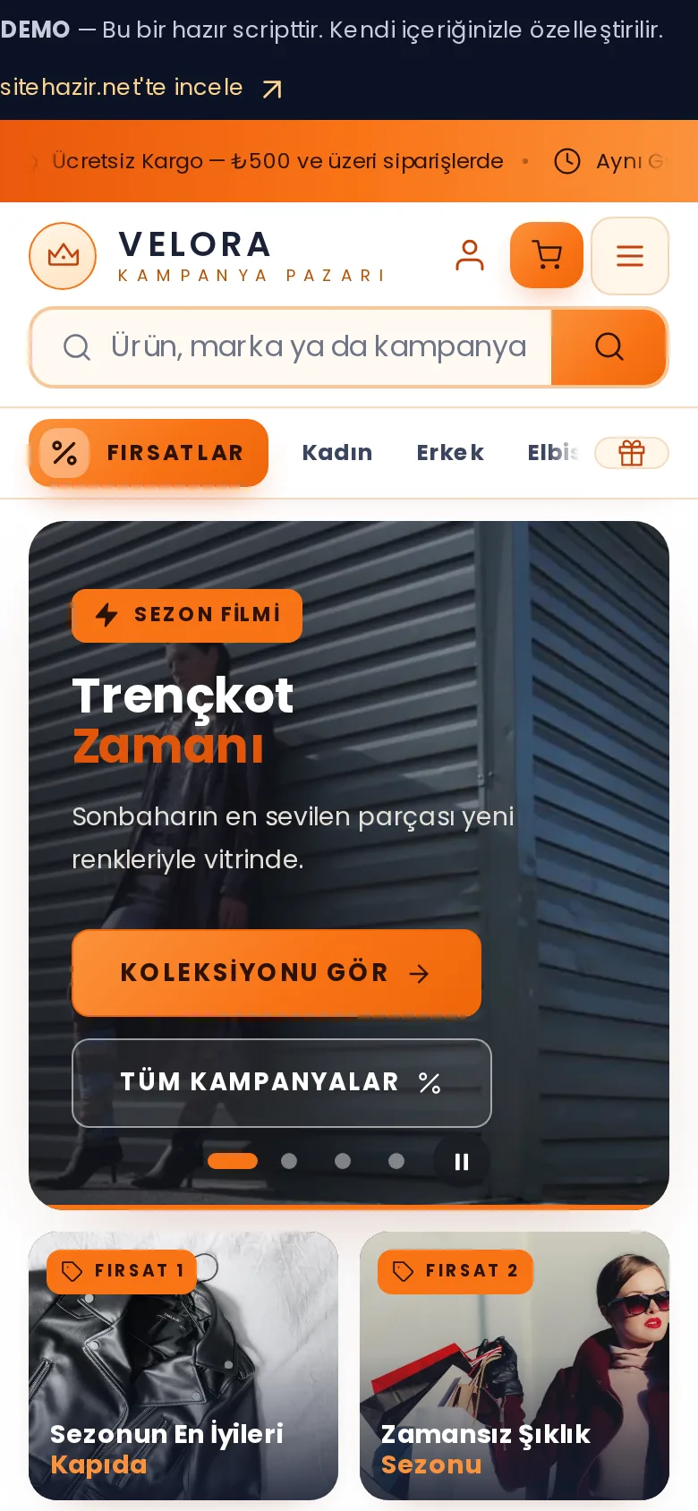 Mobil görünüm